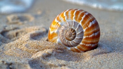 Seashell on the Beach