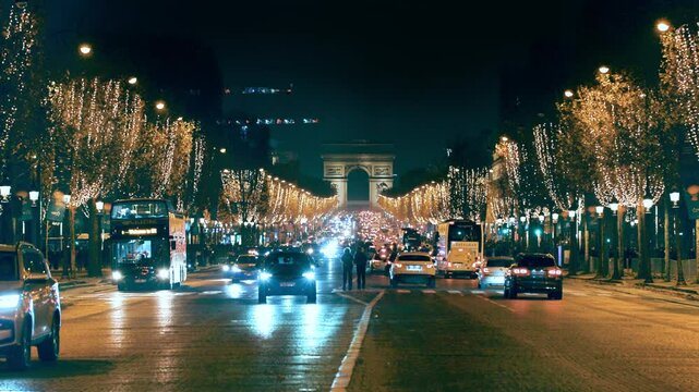 Vid&eacute;o Paysage Avenue des Champs-&Eacute;lys&eacute;es - Wide 70mm