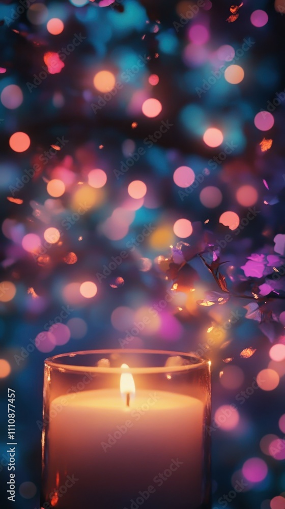 Poster artistic event photography captivating soft bokeh lights in a dreamy festive setting