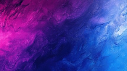 Smooth gradient transition deep purple to electric blue in digital canvas design