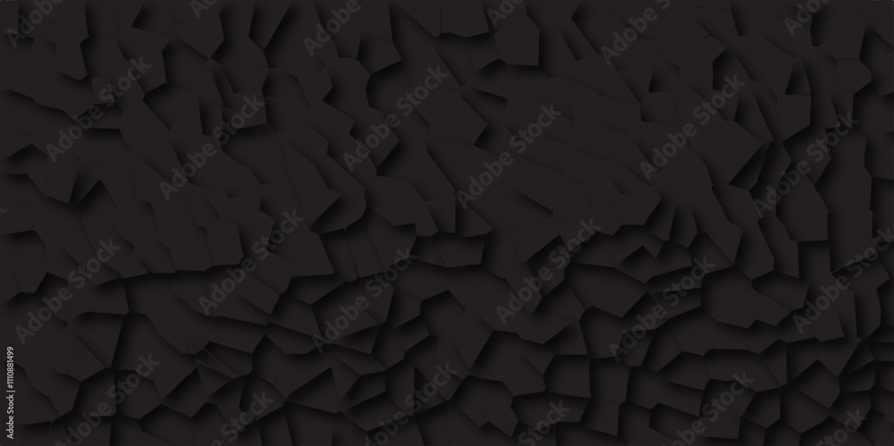 Poster abstract colorful background with triangles mosaic pattern vector backdrop with hexagons. multicolor
