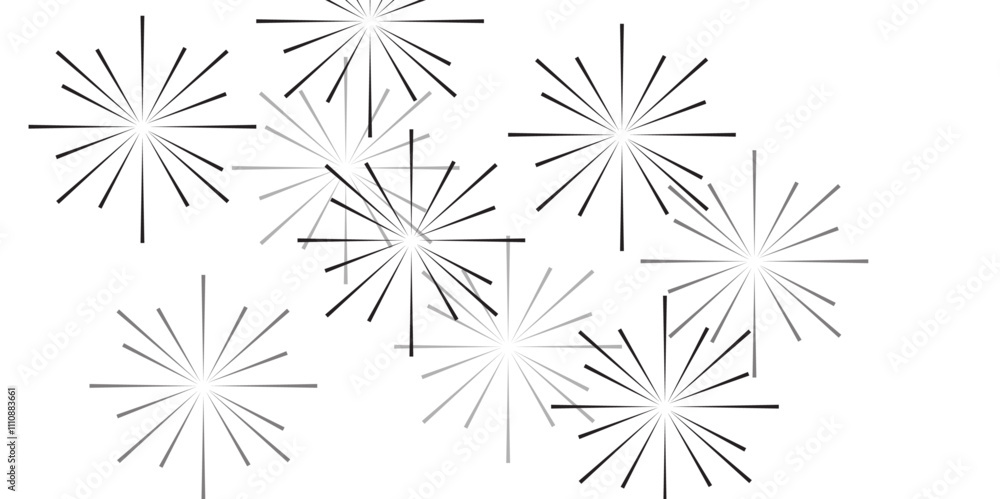 Poster abstract hipster style seamless pattern with stars. vector geometric background. background with tri