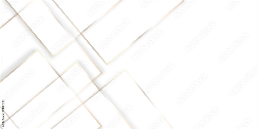 Poster mondrian style of diagonal square pattern vector. design geometric tile gold on black background. mo