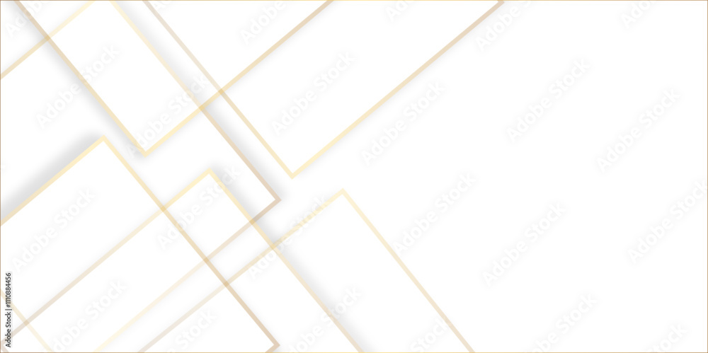 Poster mondrian style of diagonal square pattern vector. design geometric tile gold on black background. mo