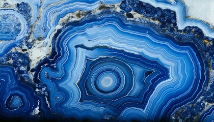 texture of the stone in the section, blue agate