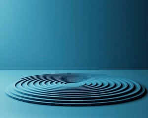 Fototapeta premium Speech articulation, dynamic sound spirals, 3D illustration