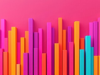 Obraz premium Speech clarity, vibrant sound frequency patterns, 3D illustration