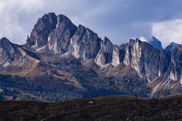 Mountains in the Dolomites.