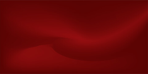 Abstract red gradient background, light and shadow on the backdrop with dimensions, hot tone wall with intense color,
