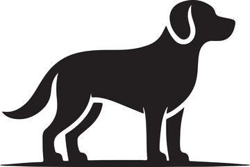 Cute Dog vector with white background