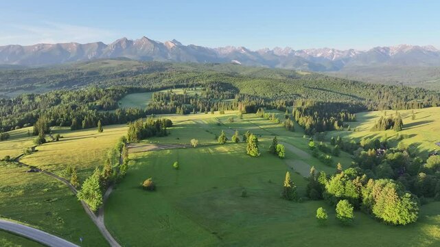 Aerial Drone View of the Tatra Mountains

Keywords: Tatra Mountains, aerial view, drone photography, mountain scenery, nature from above, scenic landscapes, hiking destination, wilderness, nature phot