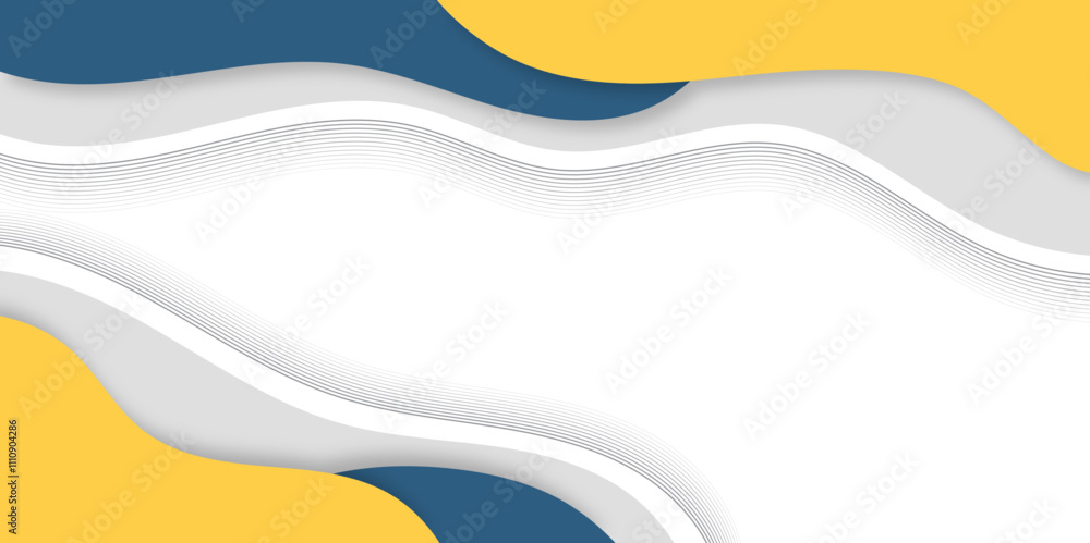 Poster abstract colorful template design of minimal style template