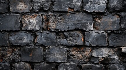 Fototapeta premium Black wall grunge composition background 