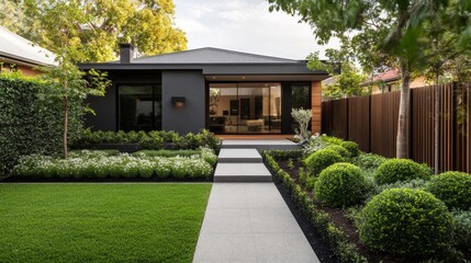 Fototapeta premium path in garden