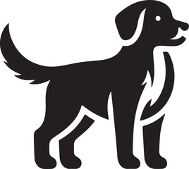 Cute Dog vector with white background