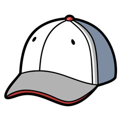 baseball cap vector illustration