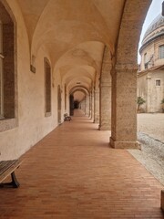 arches of the monastery