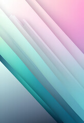 Fototapeta premium A soft and colorful abstract design with gradient stripes in pastel tones, creating a visually appealing composition for modern design applications.