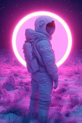 Obraz premium An enchanting fantasy animation blending mystical landscapes with imaginative architecture, capturing a magical journey through nature's mysteries