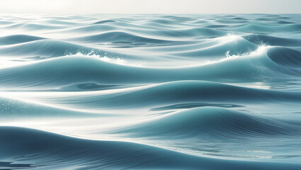 Serene Ocean Abstraction