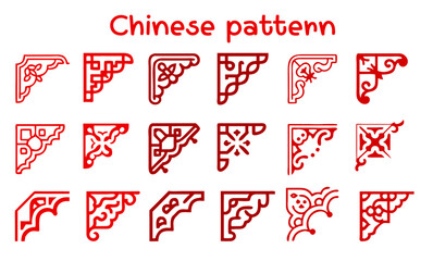Chinese pattern elements generate ai