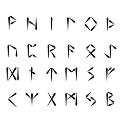 Scandinavian runes.