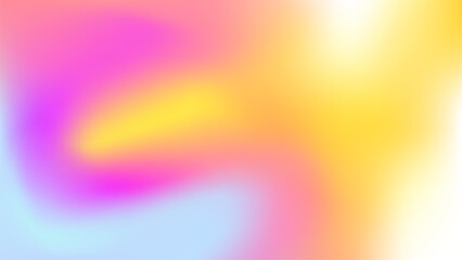 Abstract pastel blurred light fuzz colorful gradient background banner vector illustration