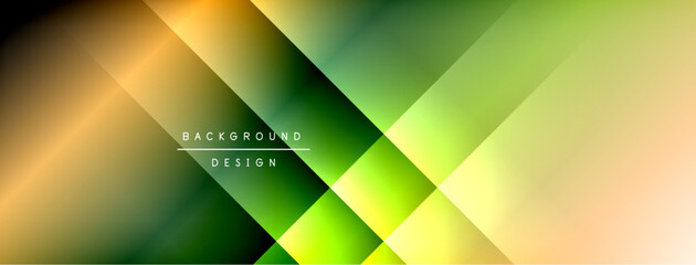 Colorful gradient with lines made of shadow and light. Creative background