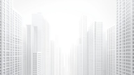 Naklejka premium abstract city background