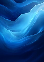 Blue Wave Background - Contemporary Abstract Art