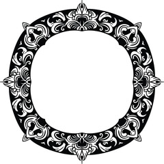 luxury engraving ornament vector illustration art