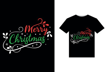 Merry Christmas T-Shirt, Christmas Shirt for Man and Women Vector Design, Santa Claus Merry Christmas tee,