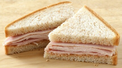 Delicious Turkey Sandwich on Whole Wheat Bread