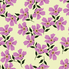 cute flower pattern image for fabric textile or wall decoration
