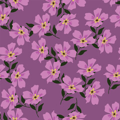 cute flower pattern image for fabric textile or wall decoration