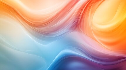 Obraz premium Soft gradients that represent energy and movement