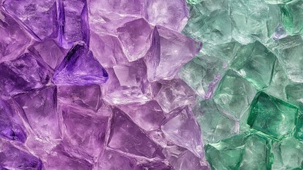 Obraz premium Processed collage of zoisite tanzanite gemstone purple and green texture. Background for banner, backdrop or texture for 3D mapping -