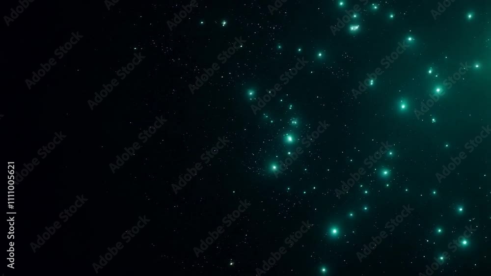Poster experience mesmerizing glowing lights in various colors, creating a luxurious atmosphere ideal for e