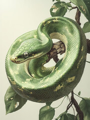 green snake