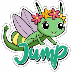 STICKER DESIGN OF JUMP