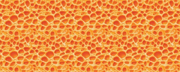Obraz premium seamless pattern of Abstract orange and yellow honeycomb texture background design warm joyful summer mood 