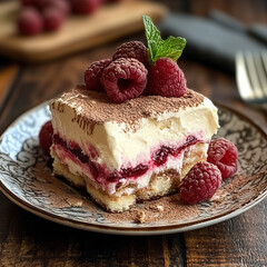 raspberry cake photo