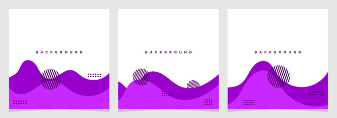 Purple Aesthetic Footer for Background Element Vector for Banner , Poster , Etc