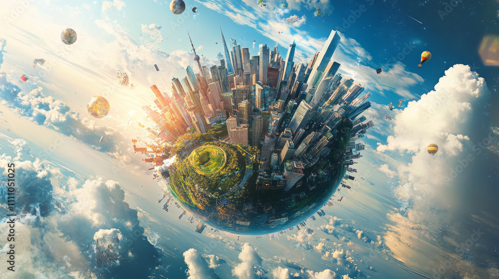 Poster global network connection world map abstract technology background global business innovation concep