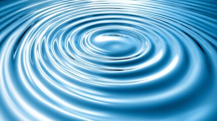 Abstract Ripples of Blue Water
