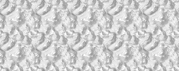seamless pattern of Abstract topographic map white gray lines design nature background texture pattern 