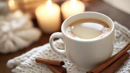 Fototapeta premium hot chocolate 