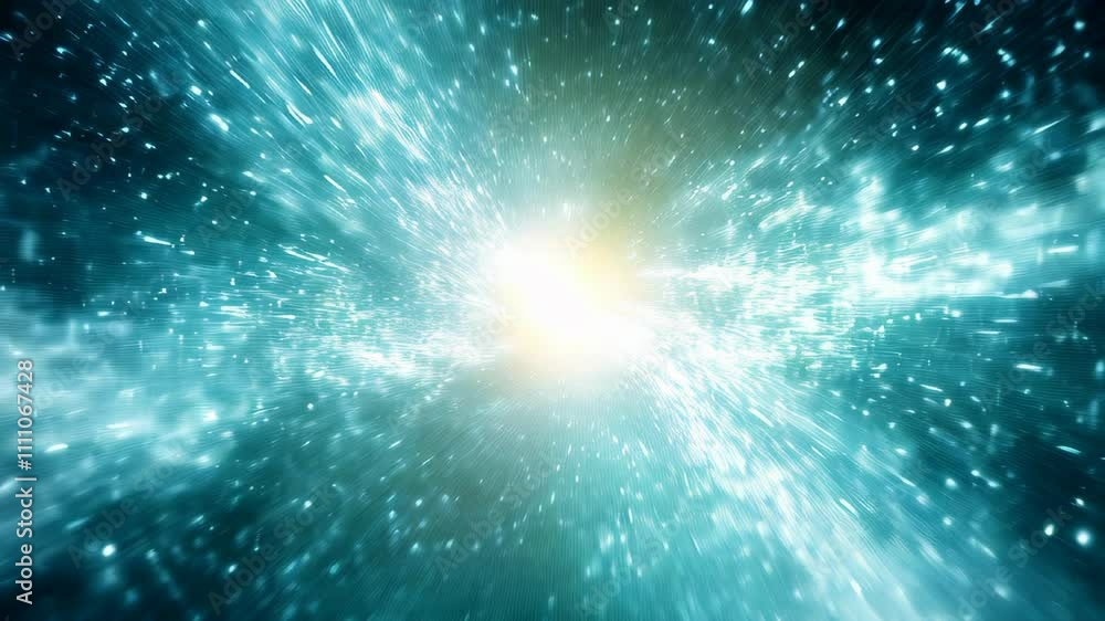 Aufkleber exploring the luminous expanse of a distant star in the vast universe