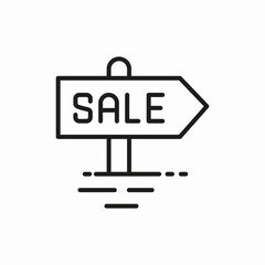 sale marketing icon sign vector