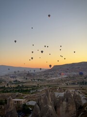 Sunrise balloon launch I (Cappadocia Province, Turkiye)